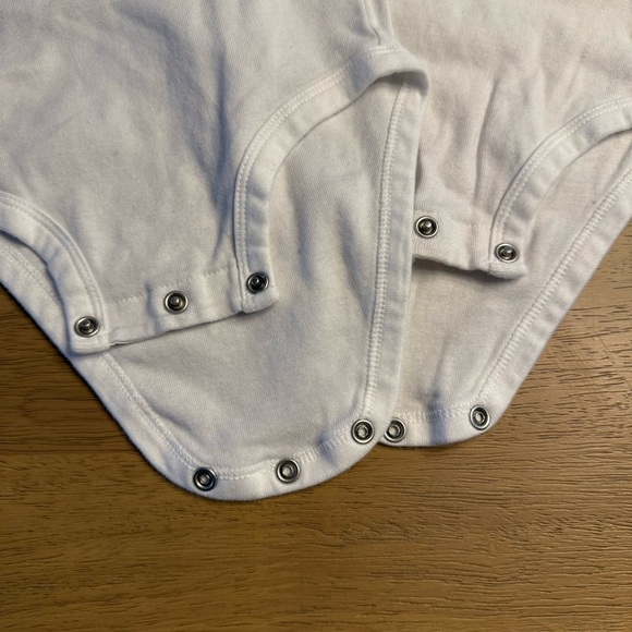 Two Carter's White Bodysuit - Picture 2 of 4